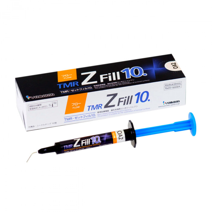 ТМР Зет Филл 10 Флоу OA2 (1 шпр*1,5 мл) жидкотекучий цирконосодержащий светодиффузионный композит, Ямакин (YAMAKIN TMR Z Fill 10 Flow OA2)