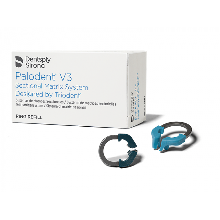Палодент V3 - кольцо универсальное NITI, голубое (2 шт) Dentsply (Palodent V3)