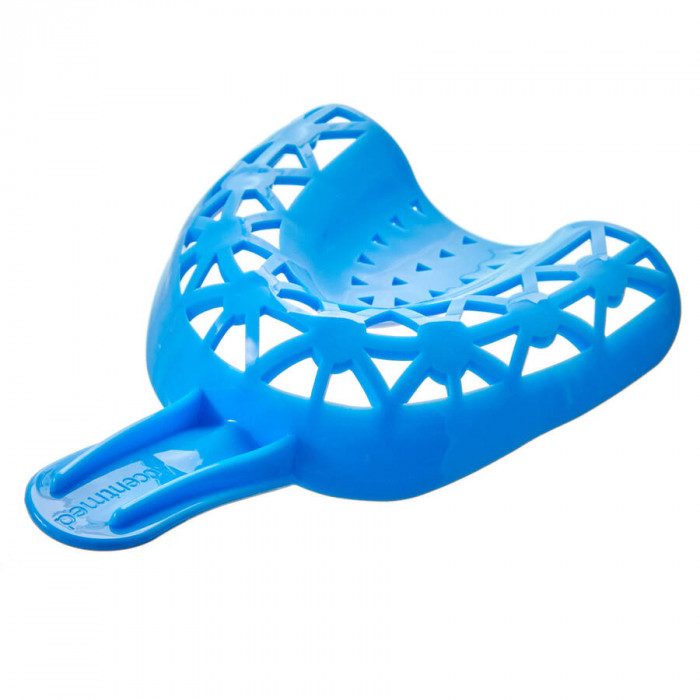 Ложка слеп. Пластик, перф. верх+низ №3  (1 пара) Accentmed