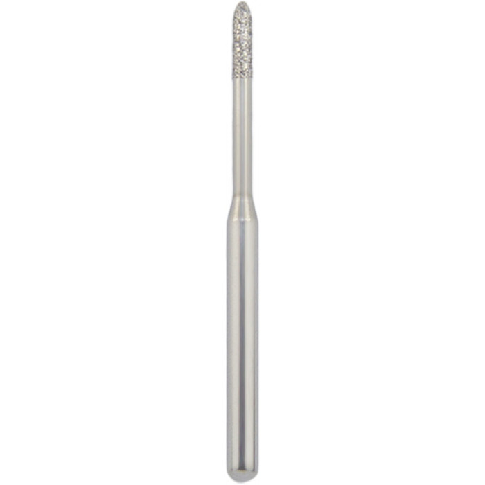 Бор алмазный 875-010M-FG (1шт) форма торпеда, среднее зерно, NTI