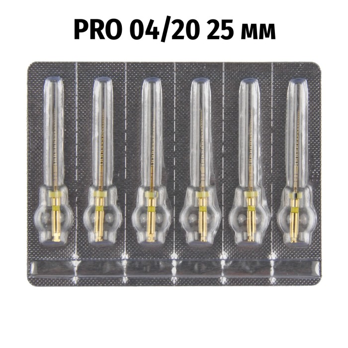 Файл SC PRO машинный 25мм 04/20 (6шт.) с памятью формы SOCO (СОХО) — фото №1