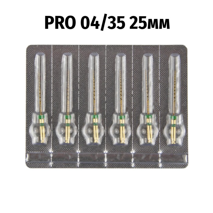 Файл SC PRO машинный 25мм 04/35 (6шт.) с памятью формы SOCO (СОХО) — фото №1