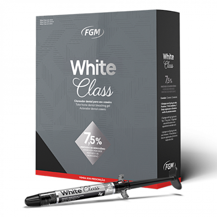 White Class 7,5% (4 шпр*3г) набор для домашнего отбеливания, FGM