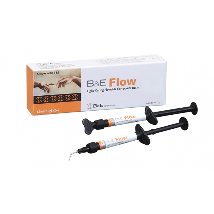 B&E Flow A3.5 (2шпр*2 г) жидкотекучий нанокомпозитный материал, B&E Korea