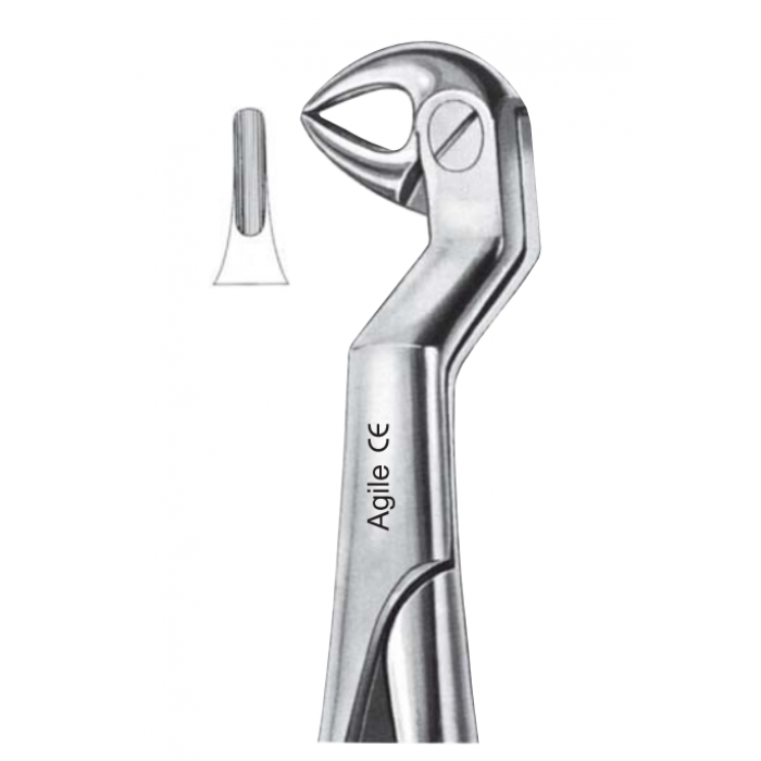 Щипцы для удаления зубов №33 1/2 L нижние, моляры/8 левые, AGILE