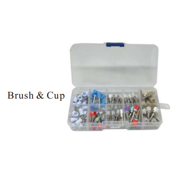 Набор полиров Brush & Cup (100 шт)