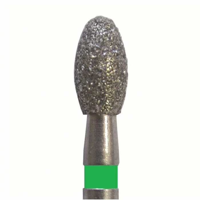 Бор алмазный 833 023 FG (5 шт) Форма: яйцо, зеленый. JOTA