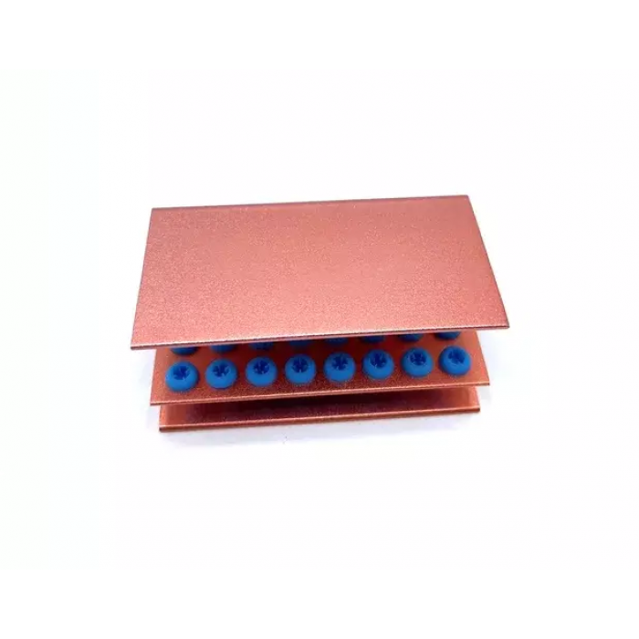 Термоблок д/боров металл, автоклавируемые 24FG/RA Красный (вид2)