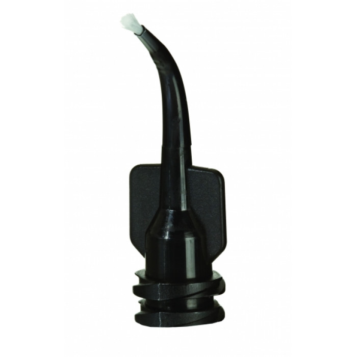 Канюли Черные (20 шт) с кисточкой Ultradent (Black Mini Brush Tips)