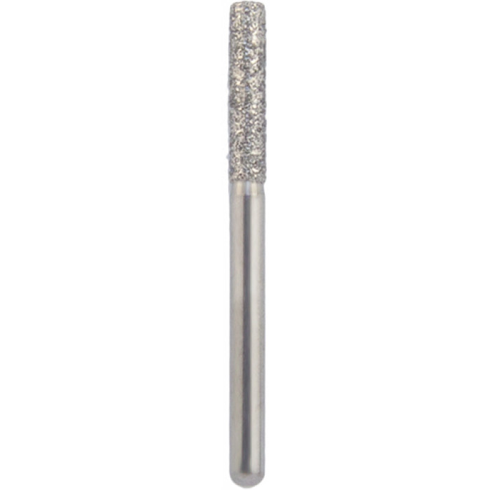 Бор алмазный 837-016M-FG (1шт) форма цилиндр, среднее зерно, NTI