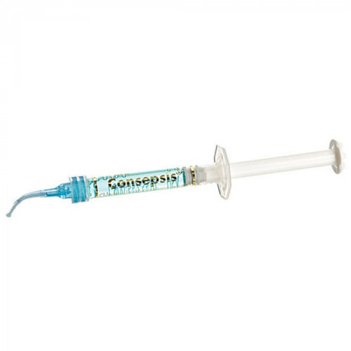 Консепсис (1,2 мл) 2% раствор хлоргексидина д обработки кариозных полостей.  ULTRADENT (Consepsis)