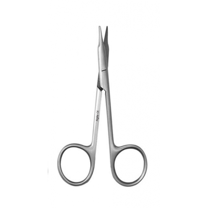 Ножницы хирургические прямые Stevens, 115 мм (1шт) AGILE