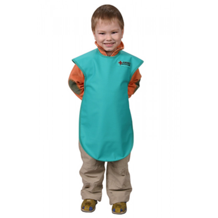 Фартук рентгенозащитный односторонний, детский ФРЗОт-"Р-К" (винил, 0,35 Рb мм, рост 120-134 см) СПЕЦМЕДПРИБОР