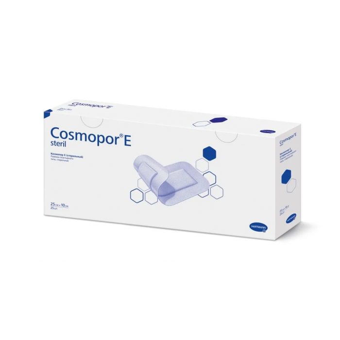 Повязка послеоперационная стерильная Cosmopor Е, 25 х 10 см (25шт/уп) Hartmann (Космопор Е)