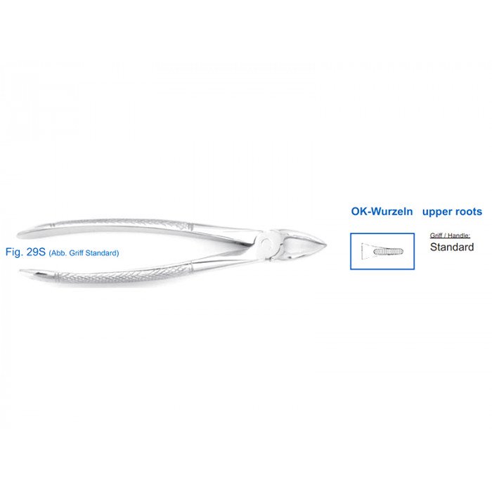 11-29S Щипцы для удаления зубов детские верхние, корневые  — фото №1