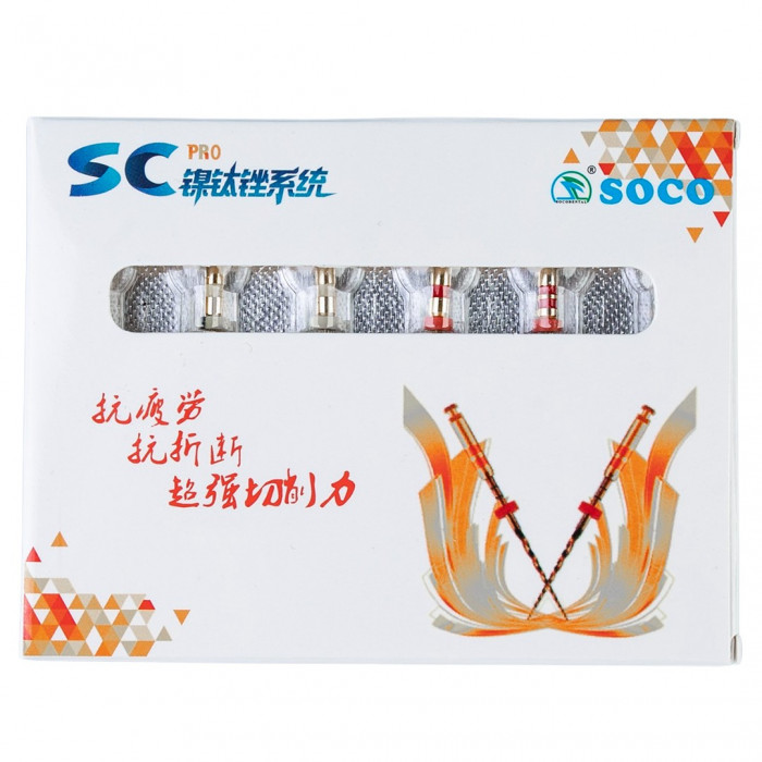 Файл SC PRO машинный 31мм 04/20 (6шт.) с памятью формы SOCO (СОХО) — фото №1
