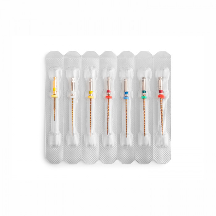 С-Флекси файл 25мм Ассорти (7 шт/уп) Goffshtein Dental Development (S-Flexi) 