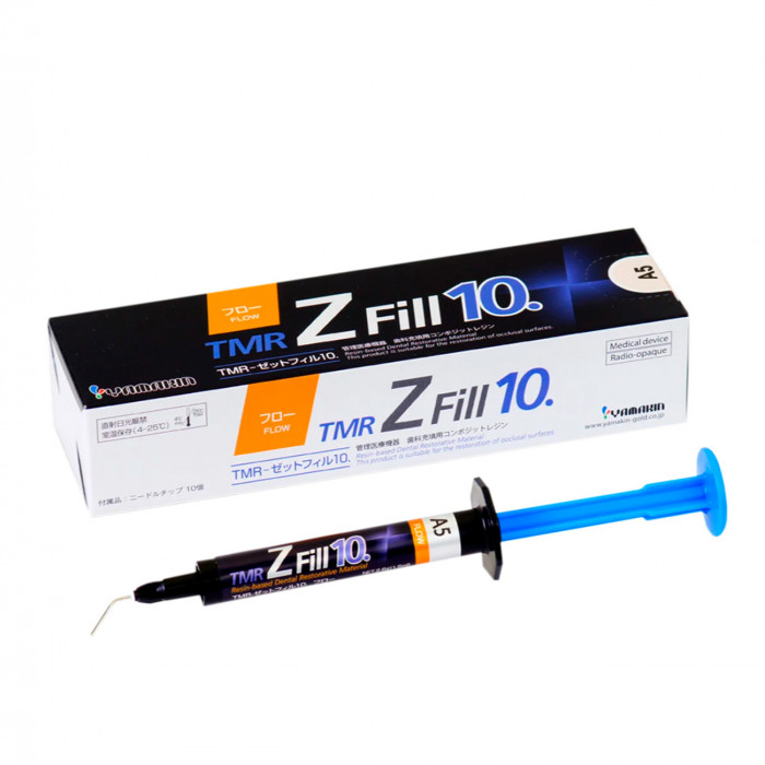 ТМР Зет Филл 10 Флоу A5 (1 шпр*1,5 мл) жидкотекучий цирконосодержащий светодиффузионный композит, Ямакин (YAMAKIN TMR Z Fill 10 Flow A5)