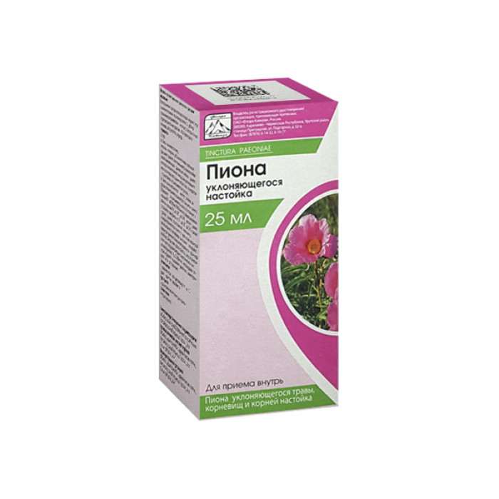Пиона уклоняющегося настойка (25 мл) Флора Кавказа
