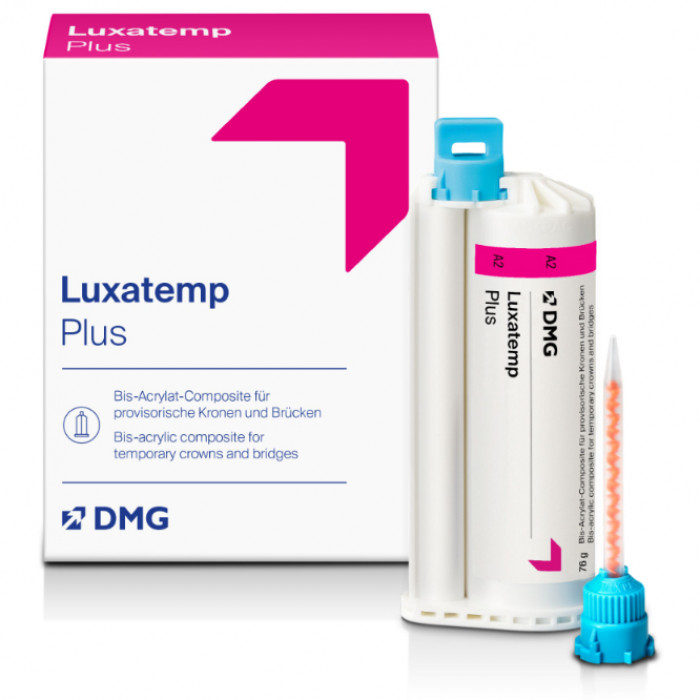 Люксатемп automix PLUS A1 (10:1, 76г) Пластмасса для временных коронок и мостов, DMG