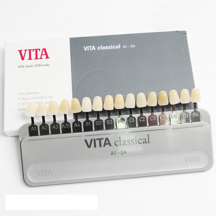 Расцветка Classical A1-D4 (1шт) VITA (ВИТА)  — фото №1