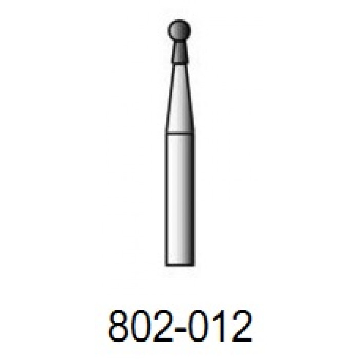 Бор алмазный шаровидный с воротничком FG 802/012 SSwhite