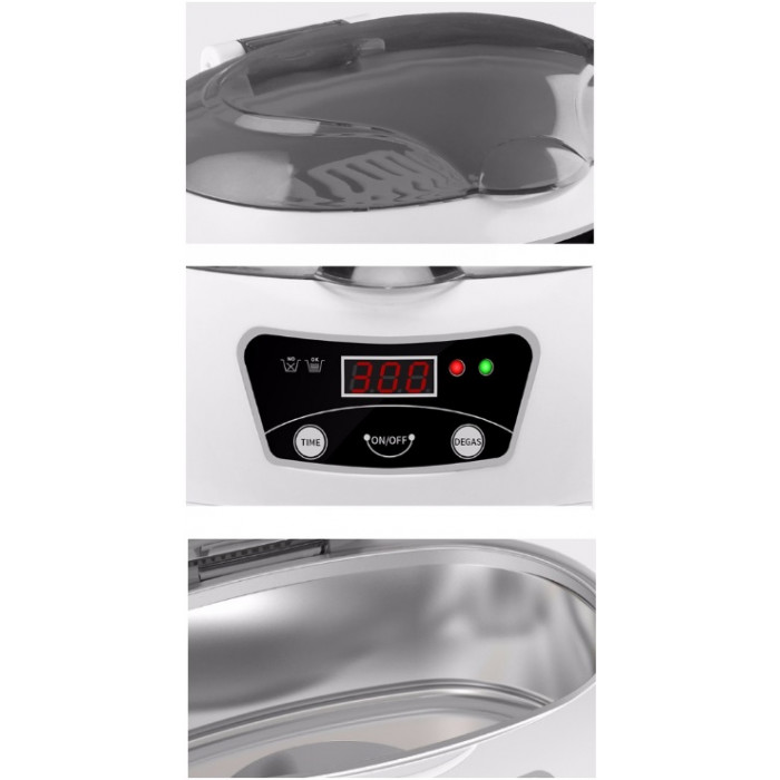 Ультразвуковая мойка (0,6л, цвет Grey) Ultrasonic Cleaner