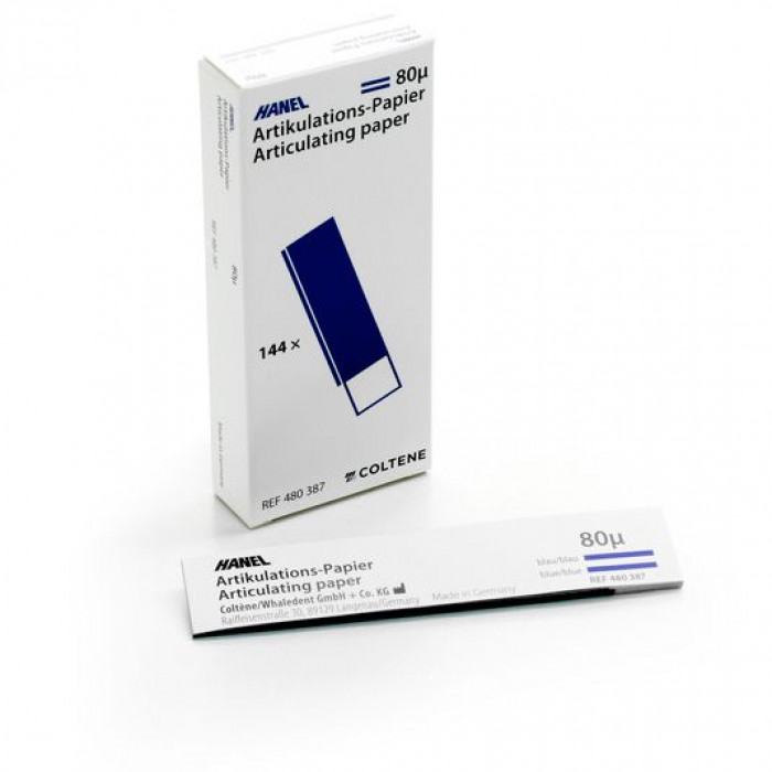 Копирка бумага HANEL 80мик. 480387 прямая синяя (144листа) Coltene