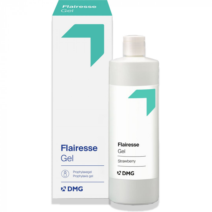 Flairesse гель Клубника (480 мл) Укрепление эмали, DMG 