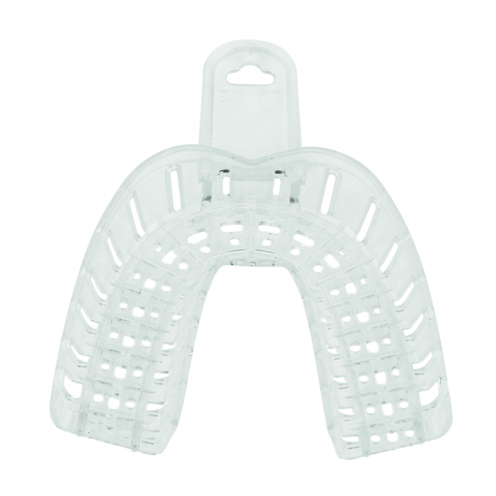 Ложка слеп. Пластик перф., Н-1 (S) (уп 12шт) JNB