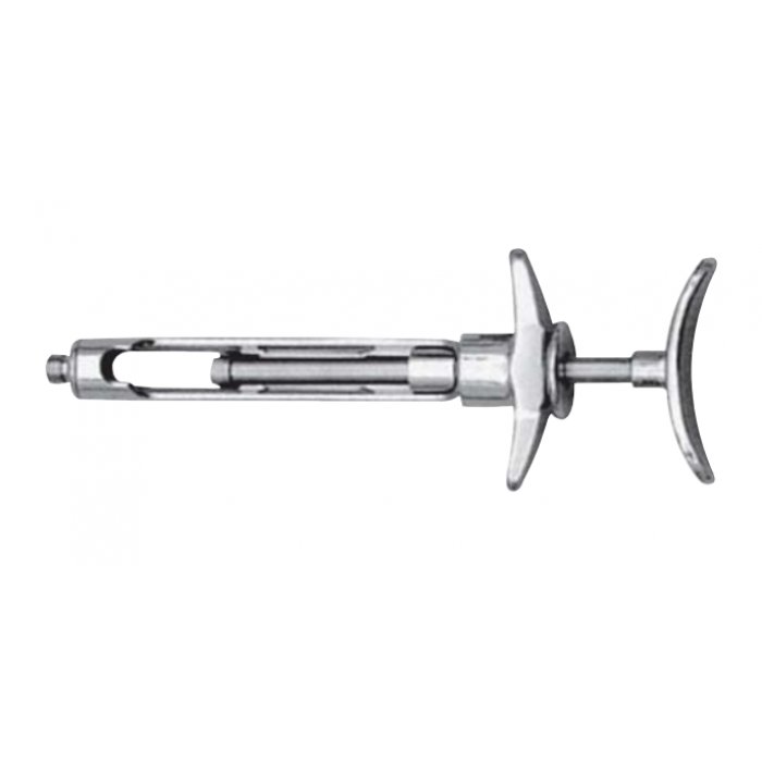 04-132 Шприц Карпульный, автоаспирация, Т-ручка (1шт) AGILE