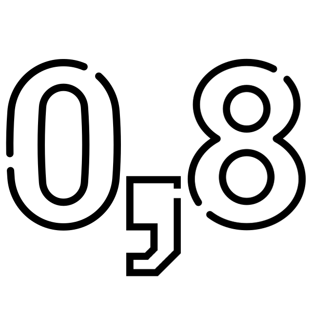 Бор с 0,8 мм рабочей частью