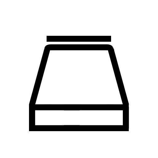 Бор с фаской без алмазного зерна