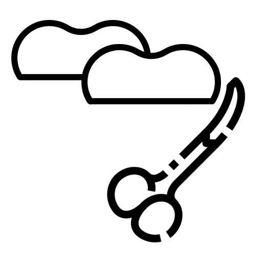 Ножницы для подрезания коронок