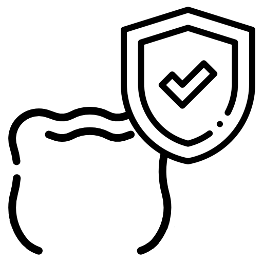 Адаптируется к поверхности зуба