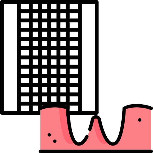 Пинцет с атравматичной насечкой для мягких тканей